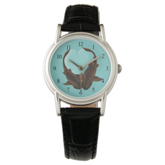 Nurse haaien snijden horloge (Voorkant)