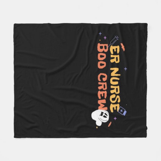 Nurse Halloween C Fleece Deken (Voorkant (Horizontaal))