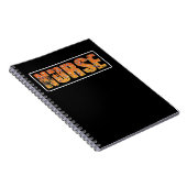 Nurse Halloween Gift With Pumpkin Spider Witch Hat Notitieboek (Rechterzijde)