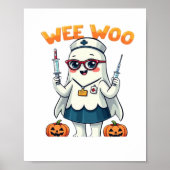 Nurse Halloween ready Classic T-Shirt Poster (Voorkant)