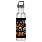 Nurse Halloween Witch Funny Nursing Essential T-Sh Waterfles (Voorkant)