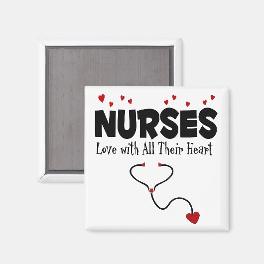 Nurse hartstift magneet (Voorkant / Achterkant)