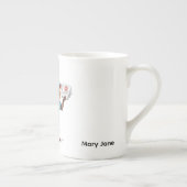 Nurse having coffee Break Porselein Kop (Rechts)