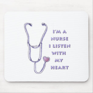 Nurse Heart mousepad Muismat