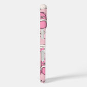 Nurse Hearts, Hats and Clogs Monogram Case-Mate iPhone Case (Achterkant / Rechts)