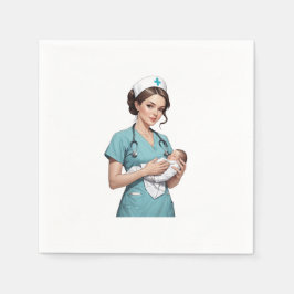 Nurse Holding Newborn - Gentle Care Medical Design Servet