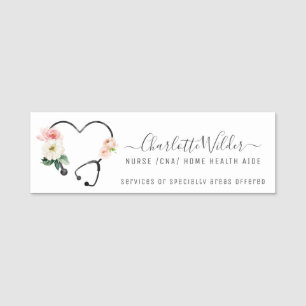 Nurse Home Gezondheid CNA Naamplaatje
