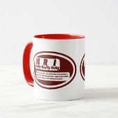 Nurse Humor Print Novelty: M R I , mugs Mok (Voorkant links)