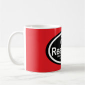 Nurse Humor Print Novelty "RN"  Koffiemok (Links)