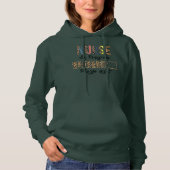 Nurse In Progress Loading Training Student Hoodie (Voorkant)