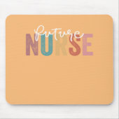 Nurse In Progress Nursing School Student Future Nu Muismat (Voorkant)