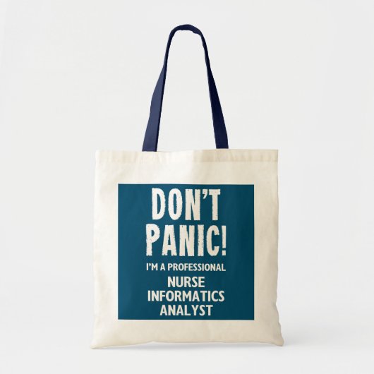 Nurse Informatica Analyst Tote Bag (Voorkant)