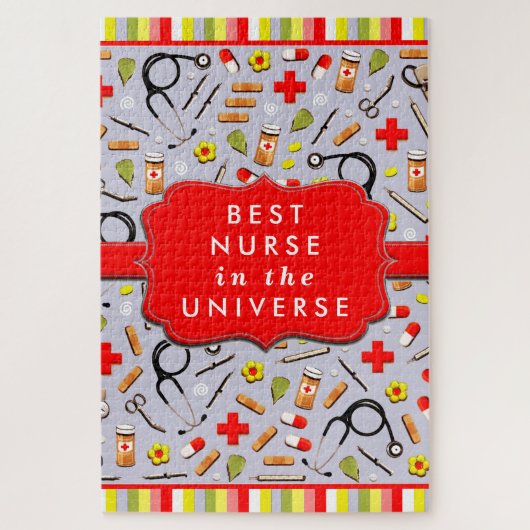 Nurse Jigzaag Puzzle Legpuzzel (Verticaal)