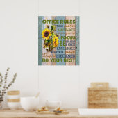 Nurse Kantoor Inspirerend en Motivatie Poster (Keuken)