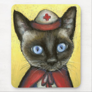 Nurse kat muismat