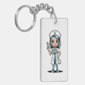 Nurse Keychain Collection - Empowering Nursing Log (Voorkant Links)
