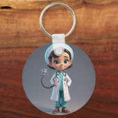 Nurse Keychain Collection - Heartfelt Nursing Logo (Voorkant)