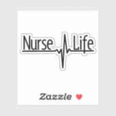 Nurse Leven - EKG Sticker (Vel)