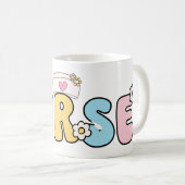 Nurse Life Celebration Design mok (Voorkant rechts)