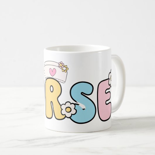 Nurse Life Celebration Design mok (Voorkant rechts)