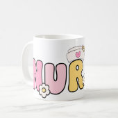 Nurse Life Celebration Design mok (Voorkant links)