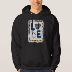 Nurse Life Clinical Rn Lpn Cna School Bleken Leo Hoodie