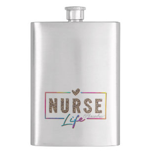"Nurse Life" in elegante regenboogkleuren Flacon