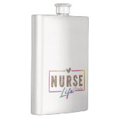 "Nurse Life" in elegante regenboogkleuren Flacon (Rechts)