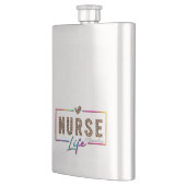"Nurse Life" in elegante regenboogkleuren Flacon (Links)