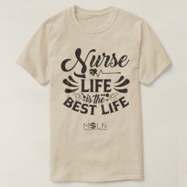 Nurse Life lichtgekleurd T-shirt