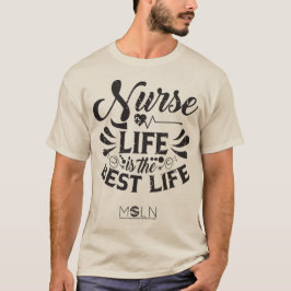 Nurse Life lichtgekleurd T-shirt