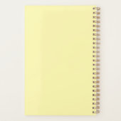 Nurse Life Medical Yellow Script Aangepast Planner (Achterkant)