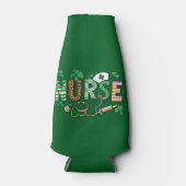 Nurse Life Nurse Day Cadeaus St Patrick's Day Flesjeskoeler (Voorkant)