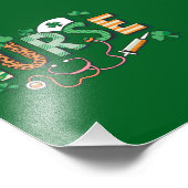 Nurse Life Nurse Day Cadeaus St Patrick's Day Foto Afdruk (Hoek)