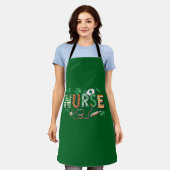 Nurse Life Nurse Day Cadeaus St Patrick's Day Schort (Gedragen)