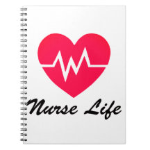 Nurse Life Red EKG Heart-laptop