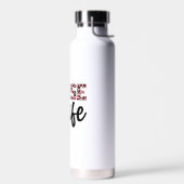 Nurse Life - roze en luipaardprint (2) Waterfles (Links)