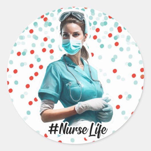 Nurse Life Stickers (Voorkant)