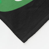 Nurse Life We Draag Roze In Oktober Skeletkanker Fleece Deken (Hoek)