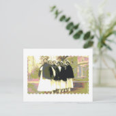 Nurse Lineup Briefkaart (Staand voorkant)