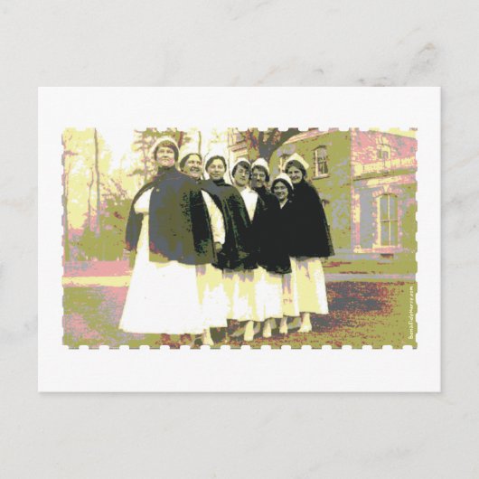 Nurse Lineup Briefkaart (Voorkant)