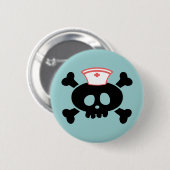 Nurse Lolly Ronde Button 5,7 Cm (Voorkant /achterkant)