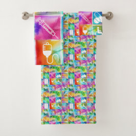 Nurse Love Bad Handdoek