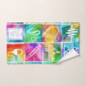 Nurse Love Bad Handdoek (Handdoek)