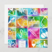 Nurse Love Feestdagenkaart (Voorkant / Achterkant)