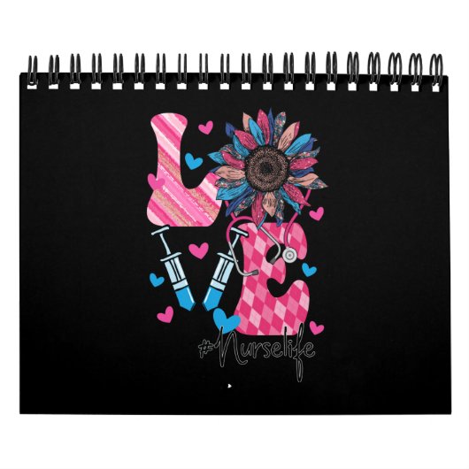 Nurse love hippie kalender (Hoes)