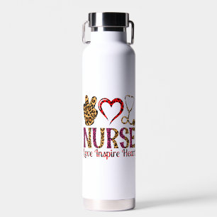 Nurse Love Inspire Heart -Motivatie Nurse (2) Waterfles