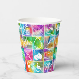 Nurse Love Papieren Bekers