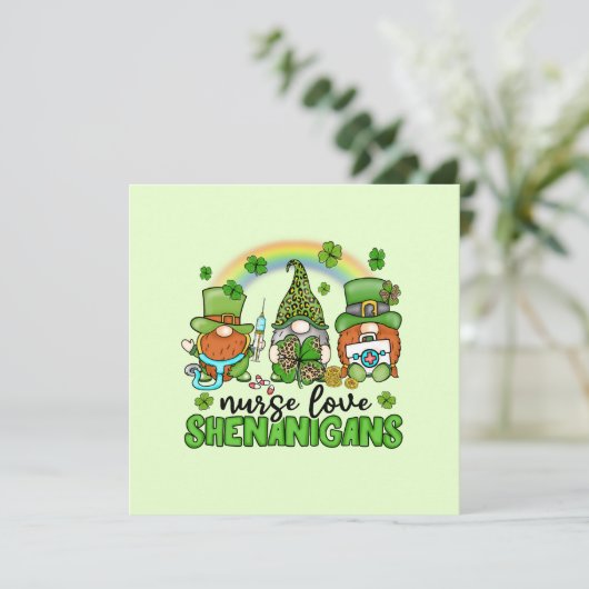 Nurse Love Shenanigans St. Patrick's (Staand voorkant)