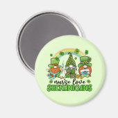 Nurse Love Shenanigans St. Patrick's Magneet (Voorkant / Achterkant)